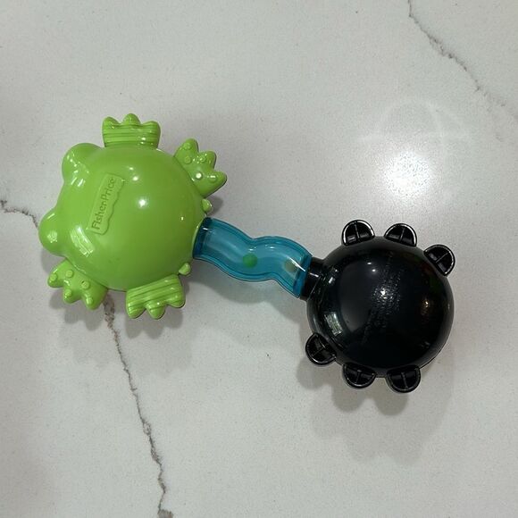 Fisher Price | BabiesRUs Infant Baby Rattles Monkey Frog Ladybug - Picture 3 of 7